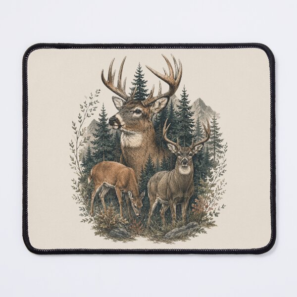 Item preview, Vintage Deer, Retro Nature, Deer Hunting Aesthetic, Outdoorsy Aesthetic, Deer designed and sold by Cchotlan.
