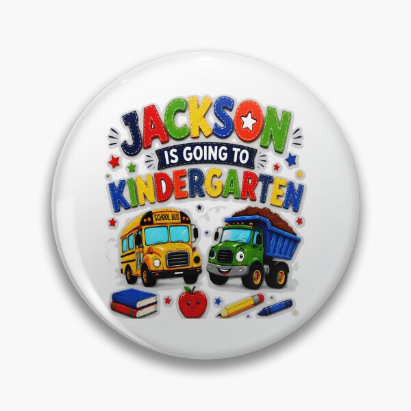 Item preview, Personalized Kindergarten Boy Shirt, First Day of Kindergarten School Bus Dump Truck Graphic Tee, Back to School Gift, Comfort Colors designed and sold by Xtusdior.
