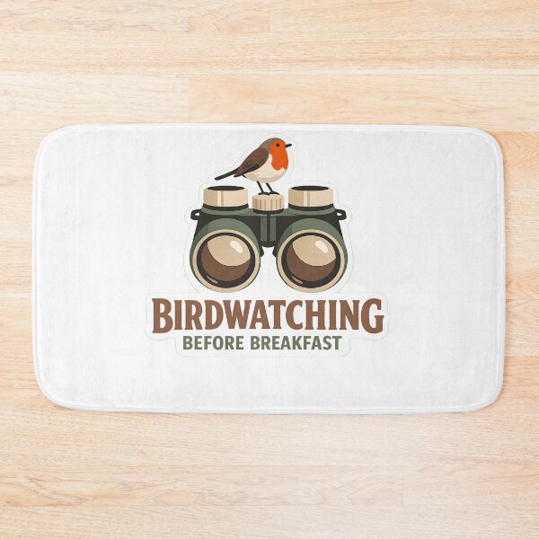 Item preview, Birdwatching Before Breakfast Minimal Nature Design designed and sold by Naviora.