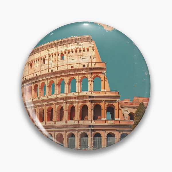 Item preview, Rome Colosseum Travel Poster - Retro Italy Cityscape Art designed and sold by FaizArtShop.