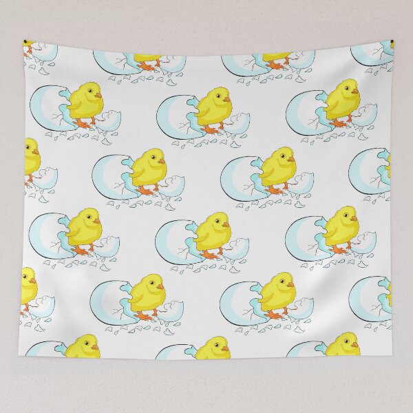 Item preview,  Little Baby Chick Popping Out of Egg Design designed and sold by OrPolly.