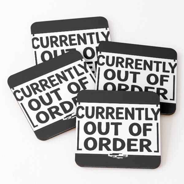 Item preview, Currently Out Of Order Sarcastic Humor designed and sold by AestheticTrd.