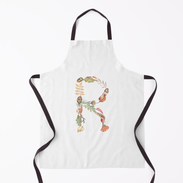 Item preview, Autumn Botanical Letter R designed and sold by Flowersforbear.