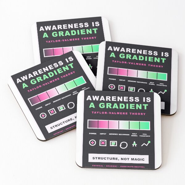 Item preview, Awareness Is A Gradient - Taylor-Valmere Theory Design designed and sold by Valmere-Punk.