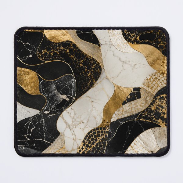 Item preview, Black, Gold, Ivory Marble designed and sold by Seyahshop.