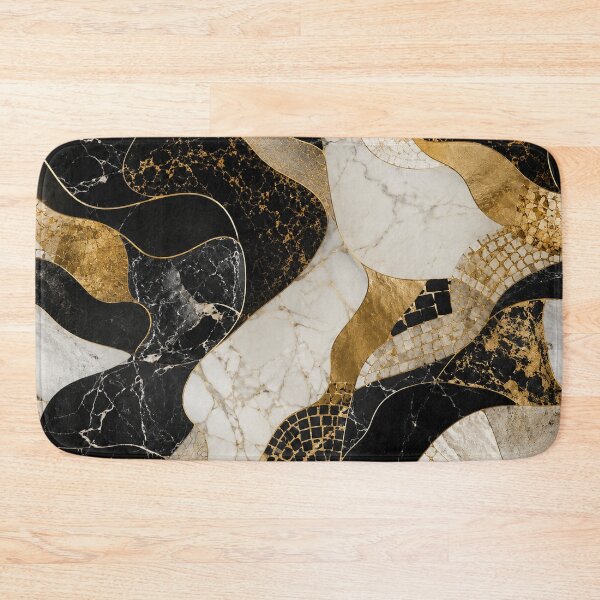 Item preview, Black, Gold, Ivory Marble designed and sold by Seyahshop.