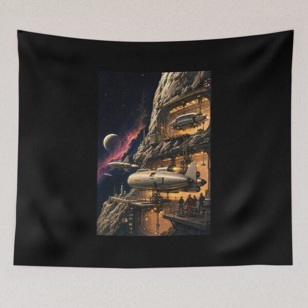 Item preview, Asteroid Harbour designed and sold by Moviebuff91.