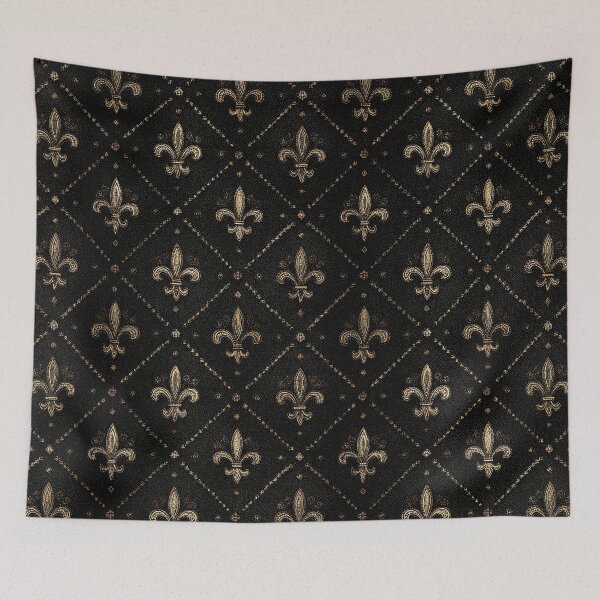 Item preview, Midnight Fleur De Lis Dress designed and sold by CollegeTown.