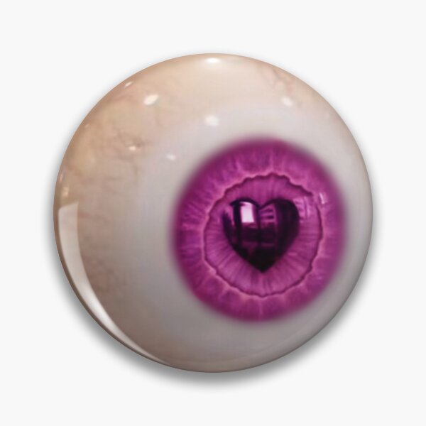 Item preview, pink heart eyeball!!! designed and sold by PLANET-VEE.