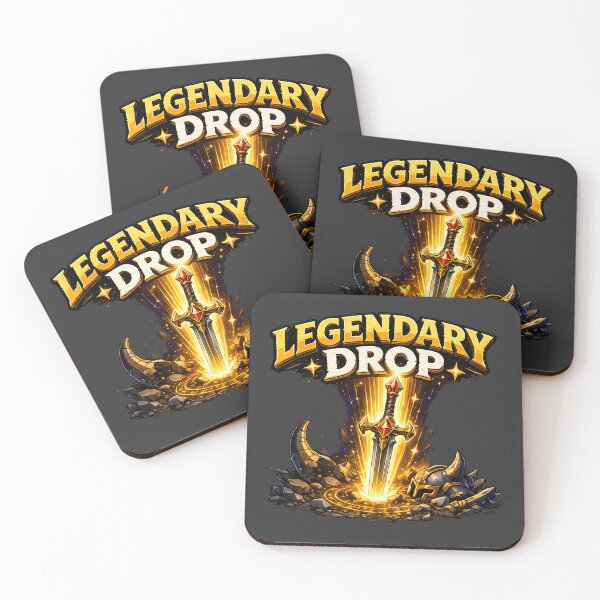 Item preview, Legendary Drop – Epic Fantasy Loot Sword Gamer Design designed and sold by PXEpic.