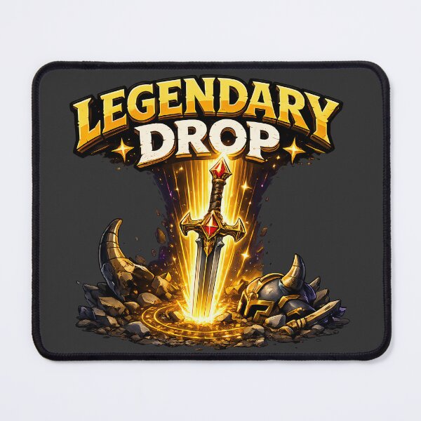 Item preview, Legendary Drop – Epic Fantasy Loot Sword Gamer Design designed and sold by PXEpic.