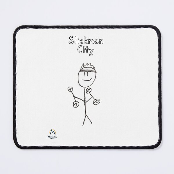 Item preview, Stickman City Weight Lifting Stickman designed and sold by McKinleyGames.