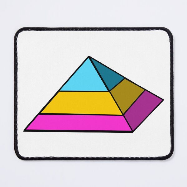 Item preview, Pyramid Pride Flag Pansexual designed and sold by HarveyHandcraftsandDesigns.