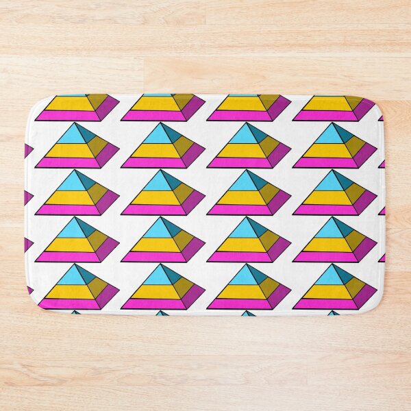 Item preview, Bandera del orgullo piramidal pansexual designed and sold by HarveyHandcraftsandDesigns.