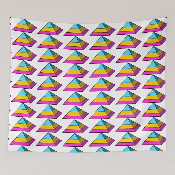 Item preview, Pyramid Pride Flag Pansexual designed and sold by HarveyHandcraftsandDesigns.