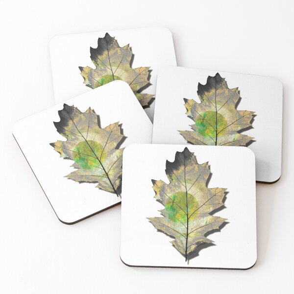Item preview, Eternal Summer Green Oak Tree Leaf Nature Art designed and sold by Sharon Cummings Art.