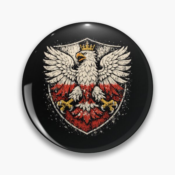 Item preview, Vintage Polish Eagle Coat of Arms Shirt designed and sold by Pineapple-Tree.