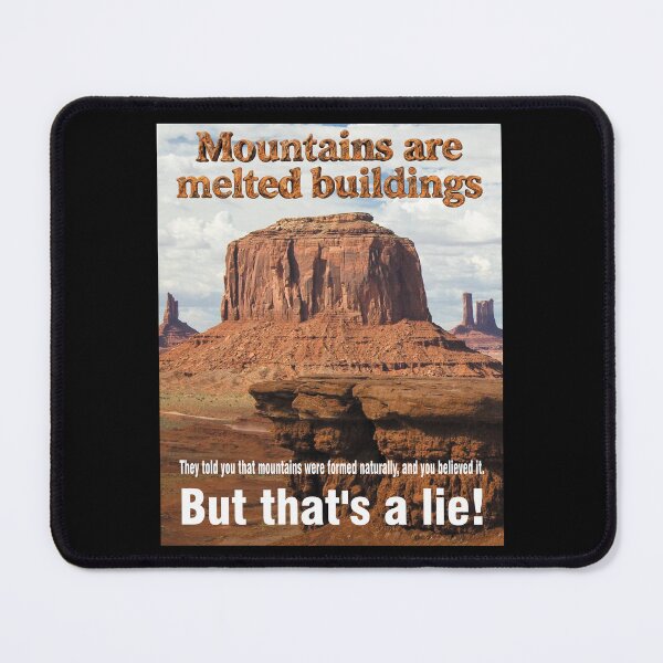 Item preview, Mountains are melted buildings_1D designed and sold by ART-OF-ORION.