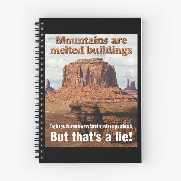 Item preview, Mountains are melted buildings_1D designed and sold by ART-OF-ORION.