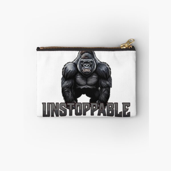 Item preview, Unstoppable Gorilla Typography Tee designed and sold by TripleVertex-1.