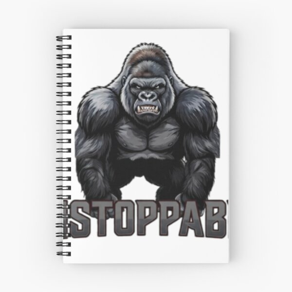 Item preview, Unstoppable Gorilla Typography Tee designed and sold by TripleVertex-1.