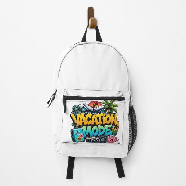 Item preview, VACATION MODE Sticker | Tropical Summer Graffiti Art | Colorful Travel Aesthetic Vinyl Decal | Beach Lover Gift designed and sold by Stylestickers55.