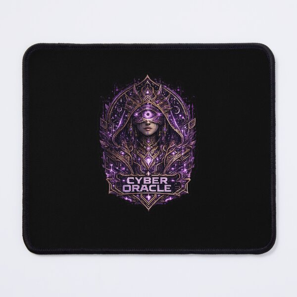 Item preview, Cyber Oracle | Futuristic Mystic Emblem designed and sold by PutridDoom.