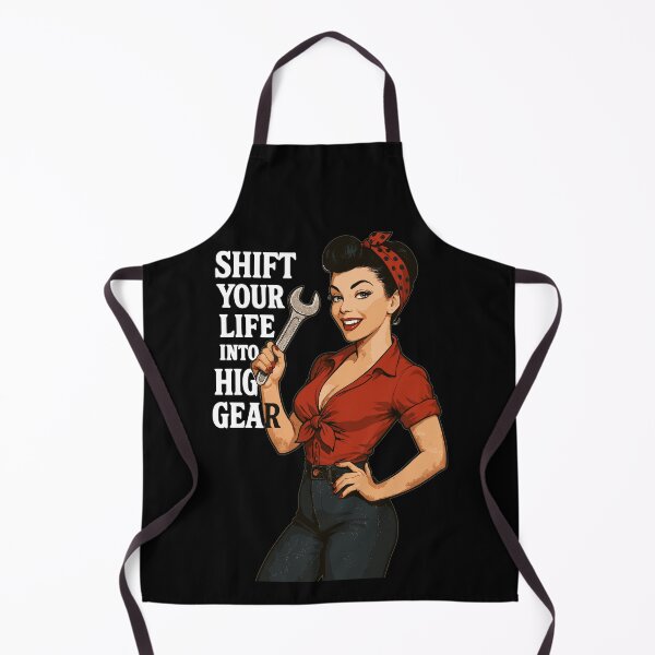 Item preview, Pin-up Girl Car Mechanic: Shift Your Life designed and sold by Pineapple-Tree.