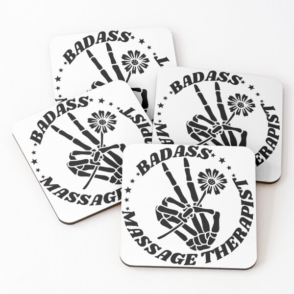 Item preview, Badass Massage Therapist - LMT Massage Therapy designed and sold by LagomCreative.