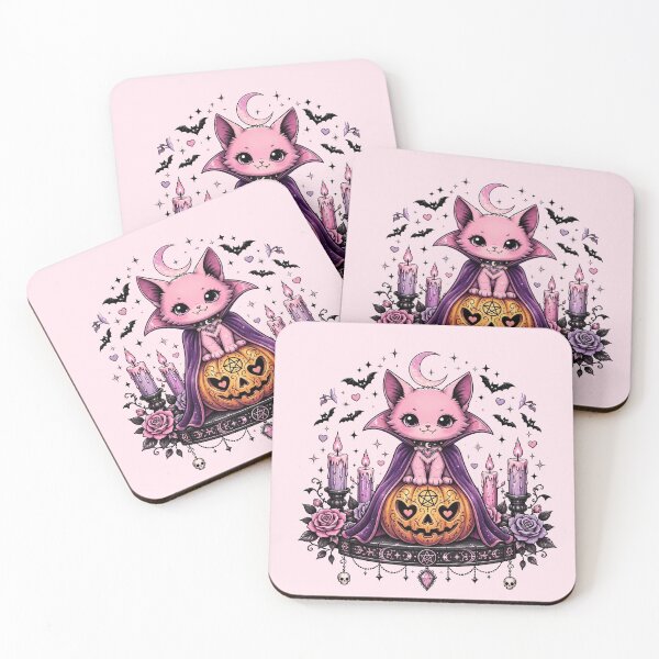 Item preview, Halloween Pumpkin Kawaii Cat designed and sold by Applecrunch.