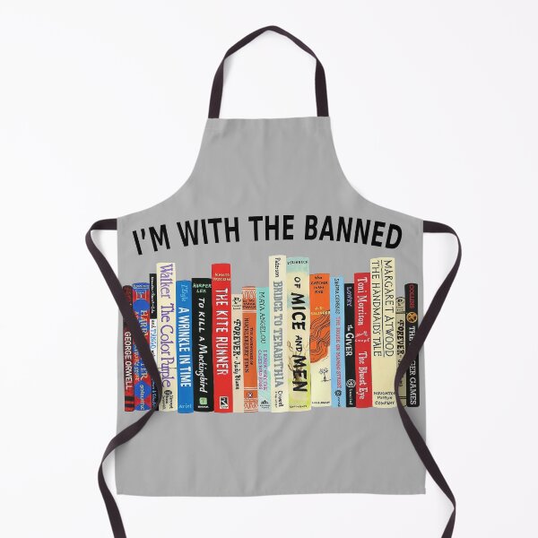 Item preview, I'm With The Banned Books designed and sold by TabbyCatXIII.