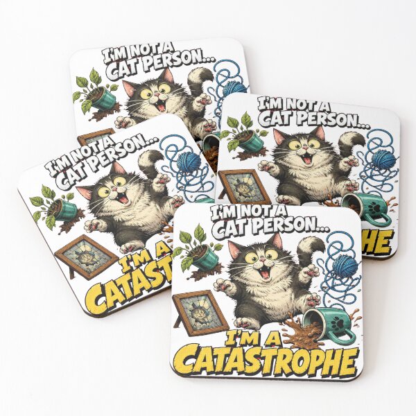 Item preview, Fluffy Chaos Cat Comic Design designed and sold by Nano-Threads.