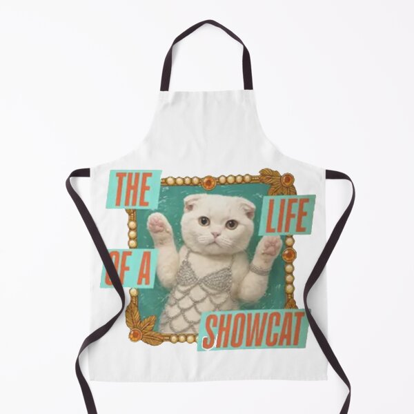 Item preview, The Life of a Show cat – Vintage Cat with Sunglasses and Feather Crown designed and sold by Gbriel3.