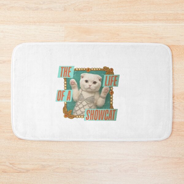 Item preview, The Life of a Show cat – Vintage Cat with Sunglasses and Feather Crown designed and sold by Gbriel3.