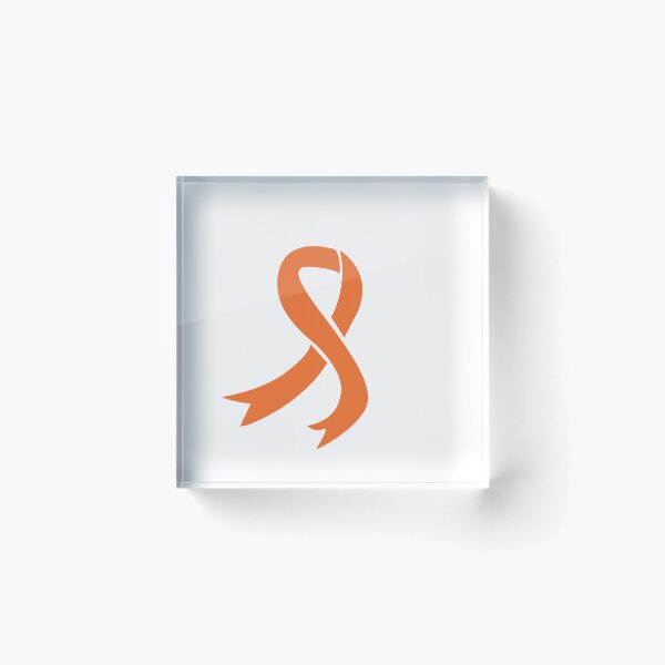 Item preview, leukemia cancer awareness Ribbon, Leukemia cancer, Orange Ribbon designed and sold by BlueDiamond-19.