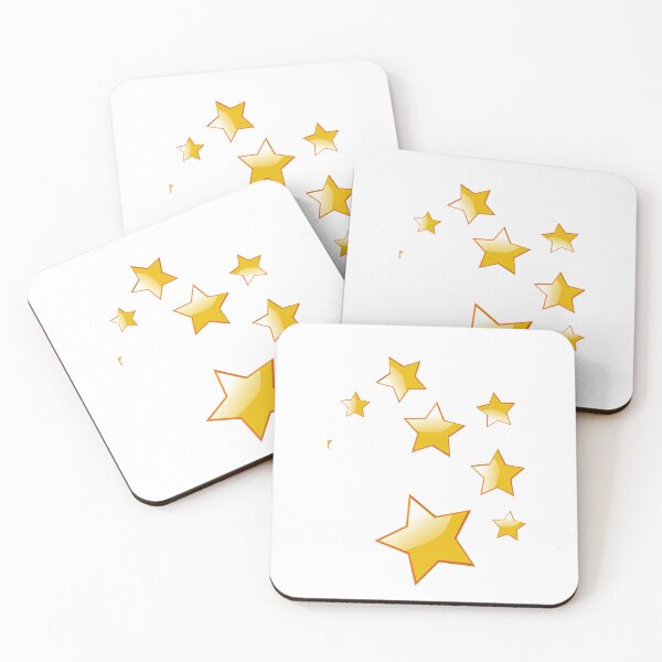 Item preview, Aesthetic Golden Twinkle Stars Shiny Retro Y2K Design designed and sold by MagySale.