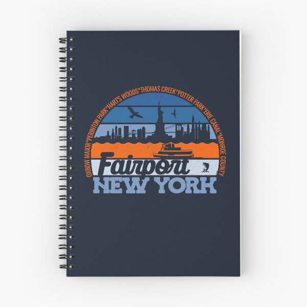 Item preview, Fairport New York Sunset Retro Vintage Local Pride Logo designed and sold by CRHPOD20.