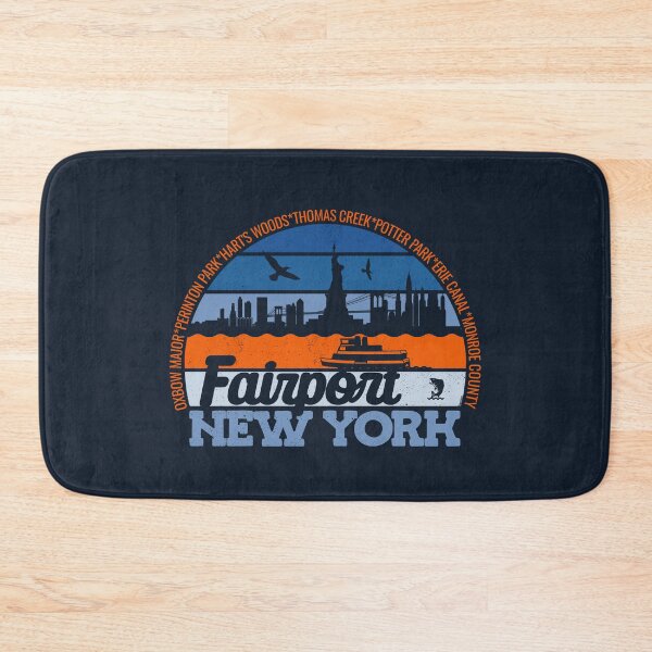 Item preview, Fairport New York Sunset Retro Vintage Local Pride Logo designed and sold by CRHPOD20.