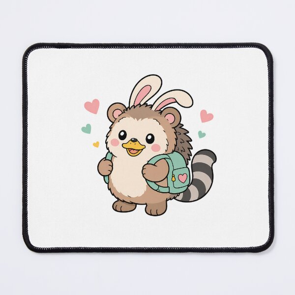 Item preview, Kawaii Animal Hybrid Backpack Chibi Fantasy Hearts designed and sold by chattsuede.