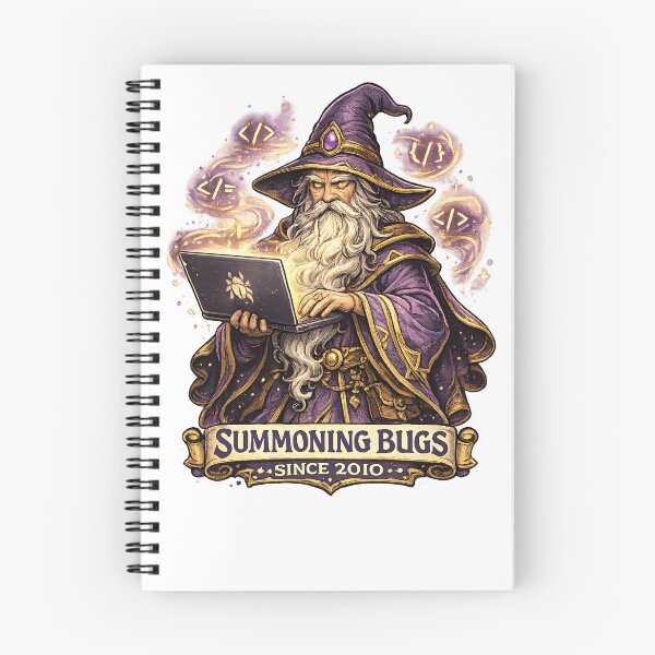 Item preview, Summoning Bugs Since 2010 Wizard Programmer – Funny Coding Developer Gift designed and sold by SanaCreation13.
