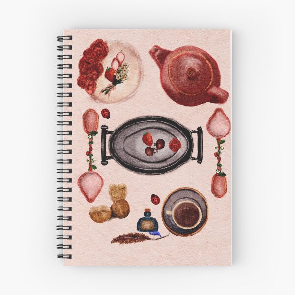 Item preview, Cozy Strawberry Tea Wall Art designed and sold by Monica Laipple.