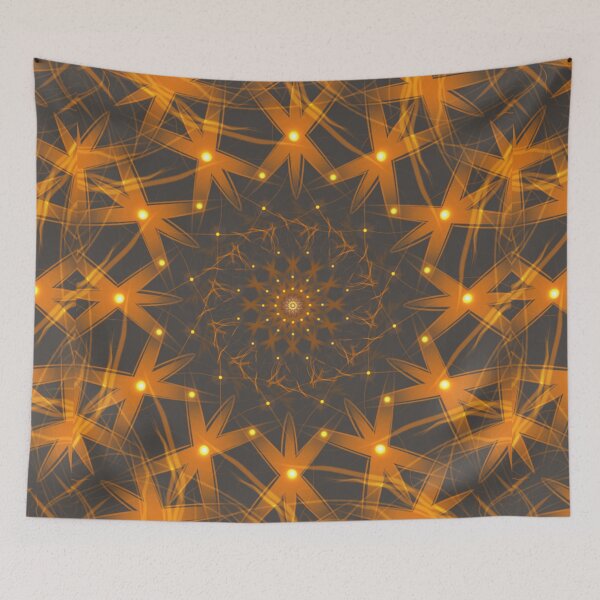 Item preview, Golden Ember Lattice designed and sold by EsmArtUniverse.