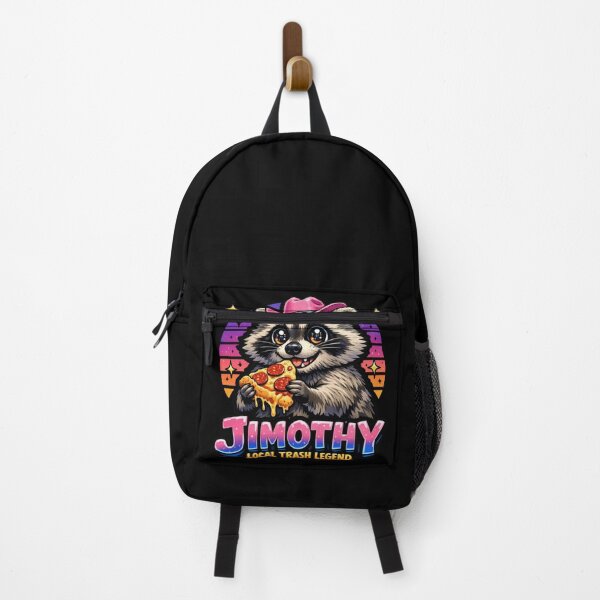 Item preview, Jimothy Local Trash Legend Funny Raccoon Pink Cowboy Hat Pizza Meme designed and sold by WillCraftx.