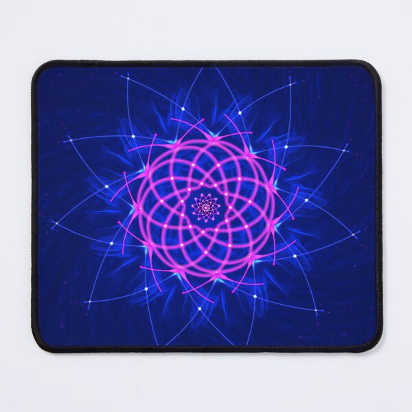 Item preview, Neon Rosette Glow designed and sold by EsmArtUniverse.
