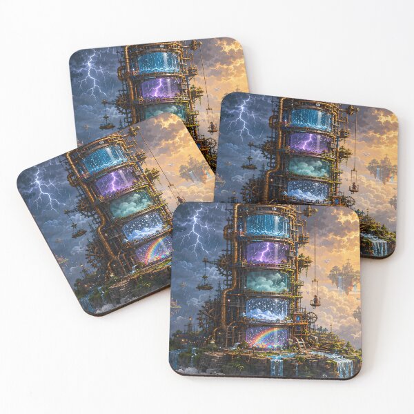 Item preview, Weather Tower Between Storm and Sunshine designed and sold by pixelpopplanet.