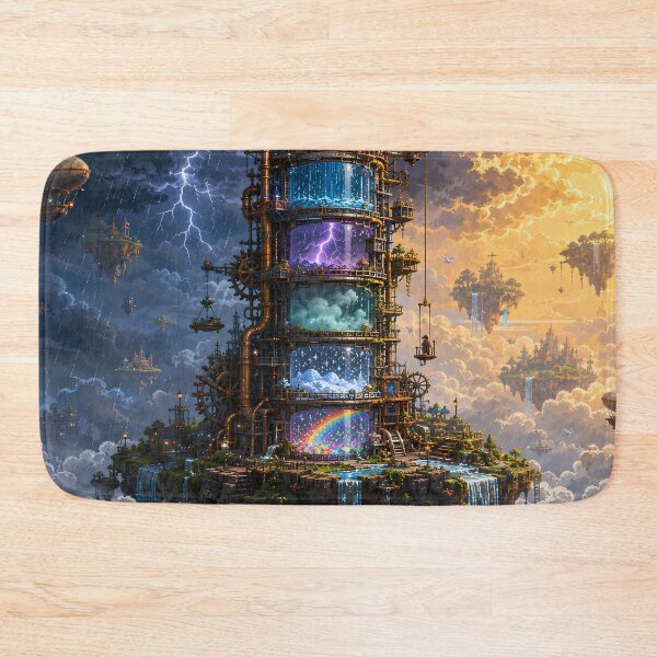Item preview, Weather Tower Between Storm and Sunshine designed and sold by pixelpopplanet.