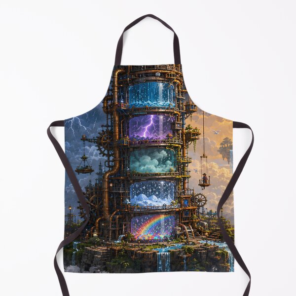 Item preview, Weather Tower Between Storm and Sunshine designed and sold by pixelpopplanet.
