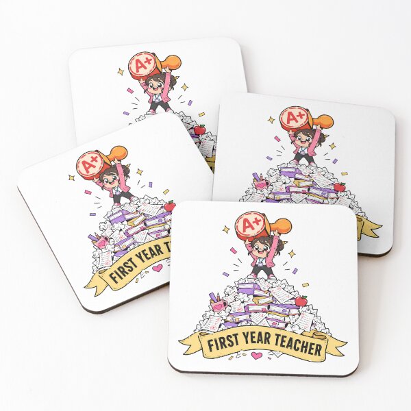 Item preview, First Year Teacher Cartoon Cute Kawaii Chibi designed and sold by chattsuede.