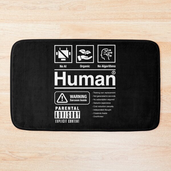 Item preview, Human warning sign designed and sold by therocketman.