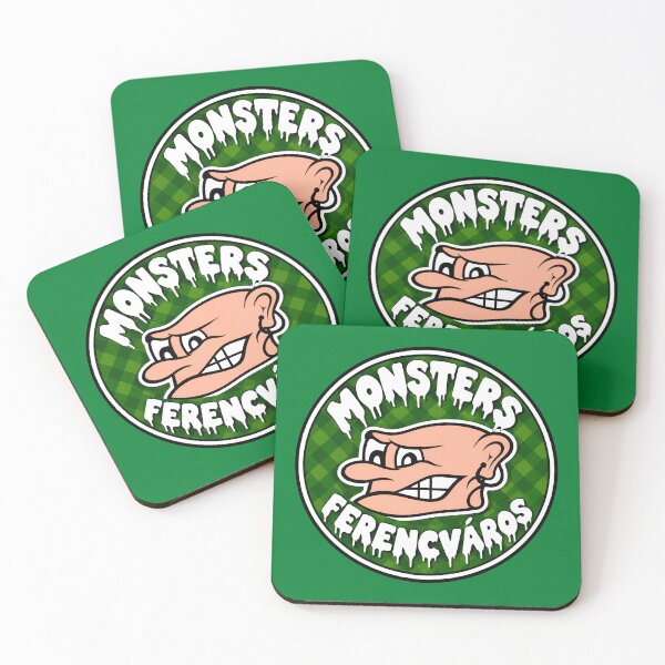 Item preview, Green Monsters From Ferenc designed and sold by canvasriddle.